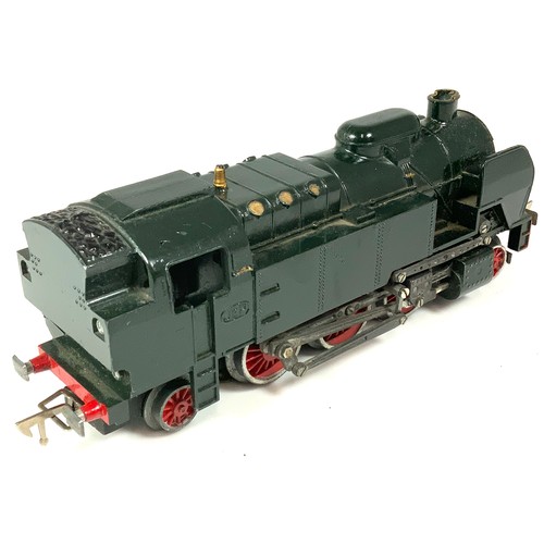 442 - 0 GAUGE CONTINENTAL MODEL RAILWAY STEAM LOCOMOTIVE, 2-6-2 TANK, HUILE, JEP 3 RAIL