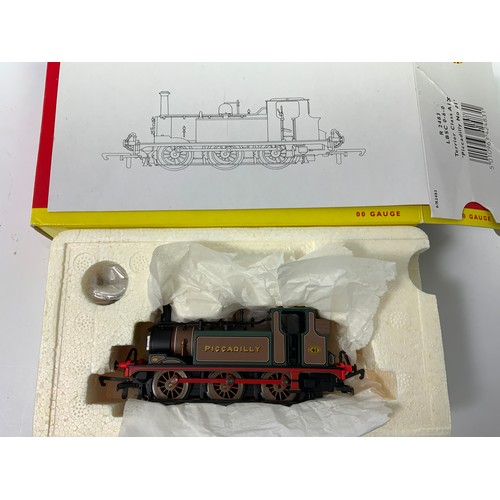 413 - HORNBY LIMITED EDITION, R3046, LSWR TERRIER AIX 735, CERT 0227, PLUS R2483 TERRIER NO 41 PICCADILLY,... 