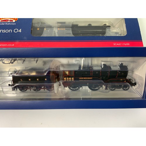 419 - BACHMANN, 31-003, ROBINSON 04, LNER BLACK, 31-137 CLASS D11/2 6385 LNER BLACK, 2 BOXED 21DCC READY L... 