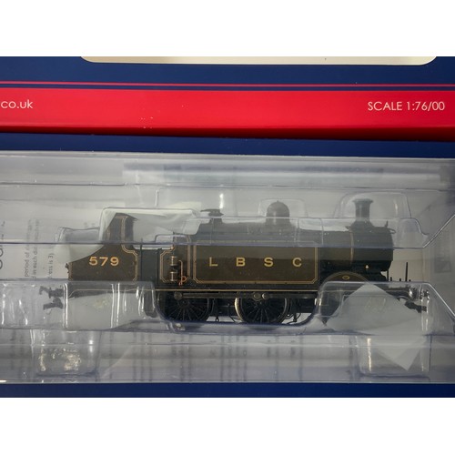 425 - BACHMANN 2 BOXED SR LOCOMOTIVES, 35-075 CLASS E4 579 IN LBSC UMBER, & 35-076K CLASS E4 473 BIRCH GRO... 