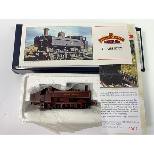 423 - BACHMANN BOXED 31-726 CITY CLASS, CITY OF BATH, WITH GWR GARTER CREST 21DCC, BOXED & APPEARS UNUSED,... 