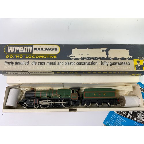 369 - WRENN, BOXED W2222, GWR CASTLE 7002 DEVIZES CASTLE PACKER NO 3 BOX, HORNBY DUBLO BOXED 7013 BRISTOL ... 