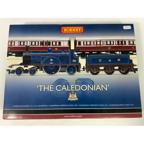 366 - HORNBY BOXED R2610, THE CALEDONIAN BOXED SET, WITH LIMITED EDITION CERTIFICATE 1437/3000