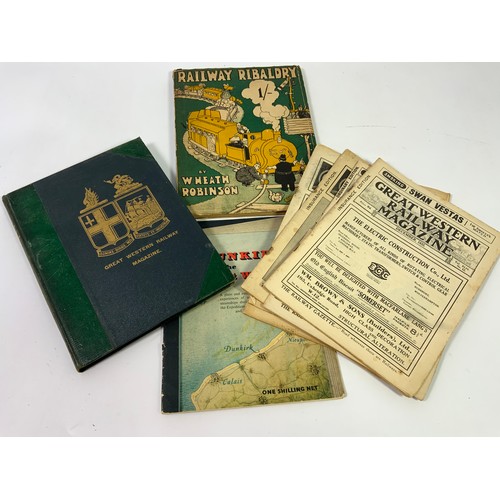 261 - GWR GREAT WESTERN RAILWAY RELATED BOOKS & PUBLICATIONS, THROUGH THE WINDOW SERIES, LETS GET OUT OF H... 