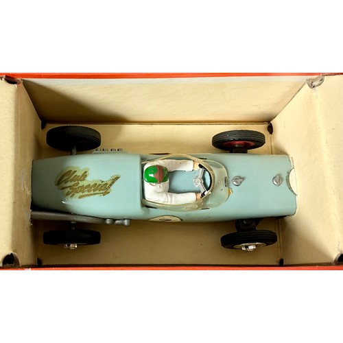 51 - 10 VINTAGE SCALEXTRIC CARS, INCLUDES VIP RACEWAYS FORMULA 1 LOTUS AND A PAIR OF AIRFIX MOTORISED CON... 