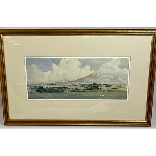 17 - 3 EARLY 20TH CENTURY WATERCOLOUR PAINTINGS BY BIRMINGHAM ARTIST FRANK HARPER DEPICTING LANDCAPES AND... 