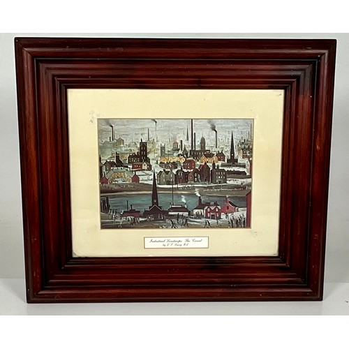 28 - 2 L.S. LOWRY PRINTS. 21.5 cm x 15.5 cm