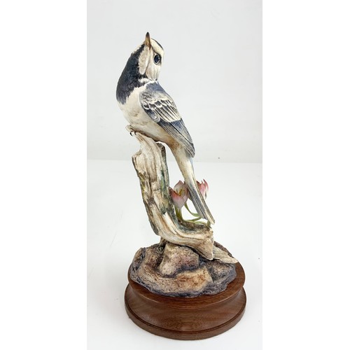 101 - 2 HEREFORD FINE CHINA HAND PAINTED BIRD MODELS TALLEST  32cm