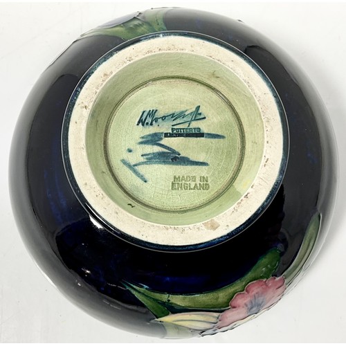 161 - MOORCROFT BOWL ORCHID PATTERN