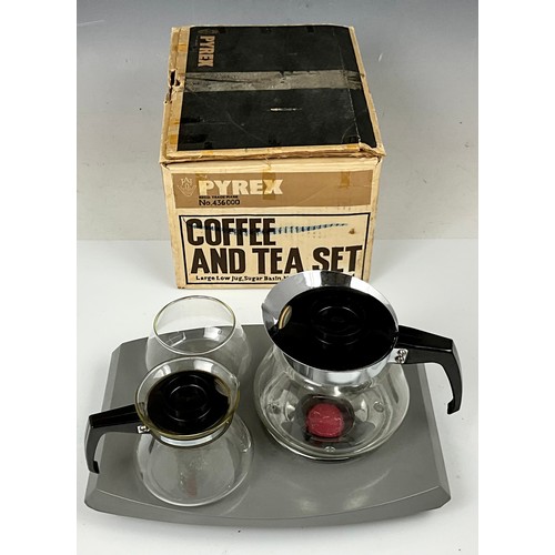 293 - BOXED VINTAGE RETRO 1970’S PYREX COFFEE AND TEA SET