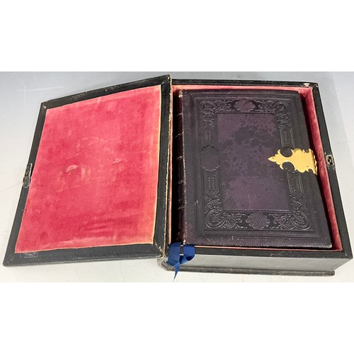 61 - LARGE BIBLE WITH CLASP AND BOX