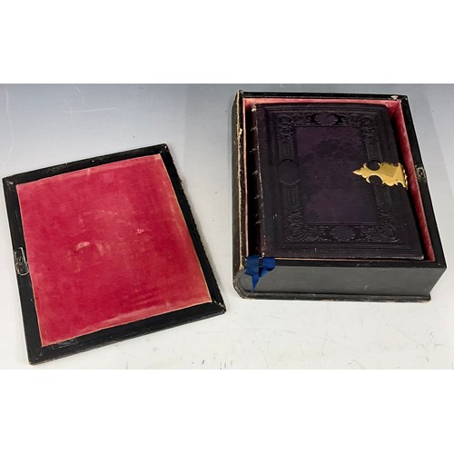 61 - LARGE BIBLE WITH CLASP AND BOX