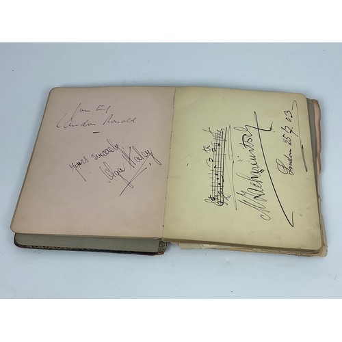 77 - AN INTERESTING 19th CENTURY AUTOGRAPH BOOK AND POSTAL EPHEMERA, INC. HAND WRITTEN LETTER FROM BUCKIN... 