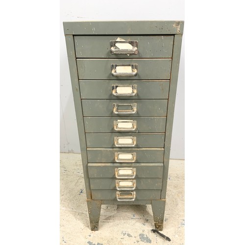 585 - BISLEY MULTI DRAWER CABINET 74cm TALL