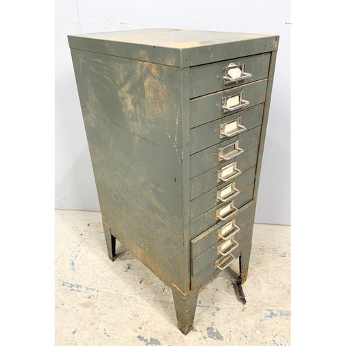 585 - BISLEY MULTI DRAWER CABINET 74cm TALL