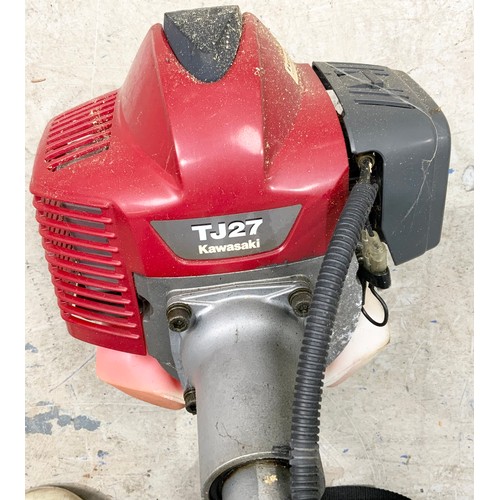 587 - TJ27 KAWASKI PETROL STRIMMER