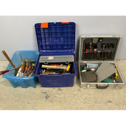 561 - 3 BOXES OF VARIOUS HAND TOOLS ETC