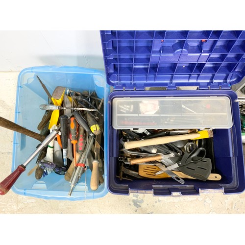 561 - 3 BOXES OF VARIOUS HAND TOOLS ETC