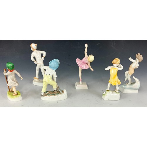 106 - MISC. ROYAL WORCESTER FIGURES