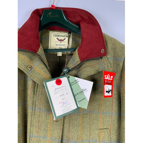 764 - CHRYSALIS THE BARNSDALE LADIES COAT SIZE 18 PRICE TAG £265