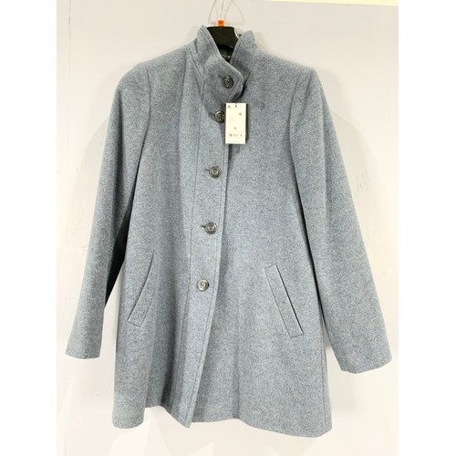 775 - KIRSTEN CASHMERE & WOOL COAT SIZE 10 PRICE TAG £197