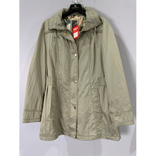 777 - 2 FRANDSEN LADIES COATS  SIZE 12 REDUCED PRICE TAGS £120 & £99