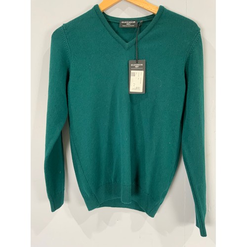 815 - GLENMUIR LAMBSWOOL JUMPER WITH A GLENMUIR POLO SHIRT BOTH SIZE S