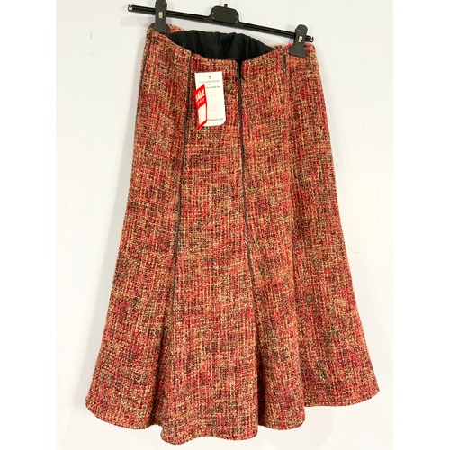 877 - HUDSON & ONSLOW LADIES SKIRT WITH A  TARTAN SKIRT BOTH SIZE 12