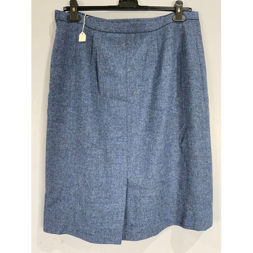 917 - 2 WOOLEN SKIRTS SIZE 20 PRICE TAGS £170 & £150