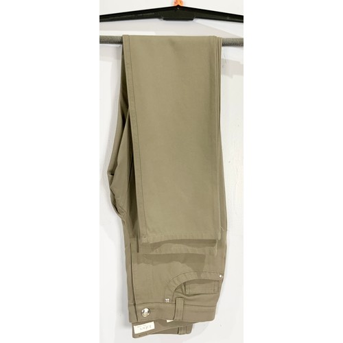 927 - 3 PAIRS  OF  LADIES  SMART CASUAL TROUSERS WICHELE & FABER  SIZE 36 UK 10 PRICE TAG OF£100