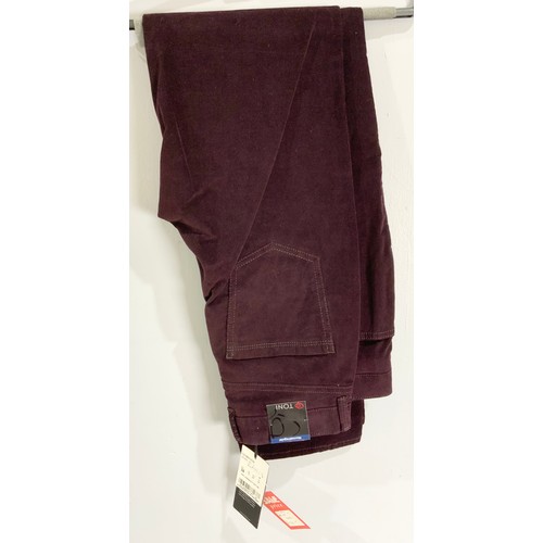 929 - 3 PAIRS  OF TONI LADIES  SMART CASUAL TROUSER  SIZE 38 UK 12 PRICE TAG BETWEEN £70 TO £100