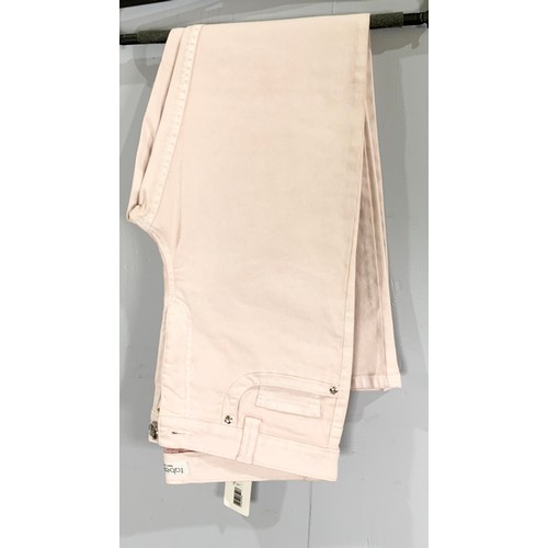 930 - 3 PAIRS  OF  FABER  LADIES  SMART CASUAL TROUSERS  SIZE 38 UK 12 PRICE TAG BETWEEN £100 TO £138