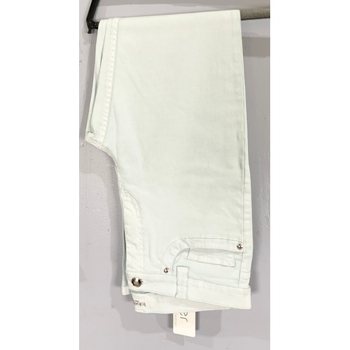 930 - 3 PAIRS  OF  FABER  LADIES  SMART CASUAL TROUSERS  SIZE 38 UK 12 PRICE TAG BETWEEN £100 TO £138