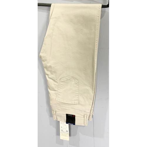 937 - 3 PAIRS OF TONI LADIES SMART CASUAL TROUSER SIZE 42 UK 16 PRICE  £100