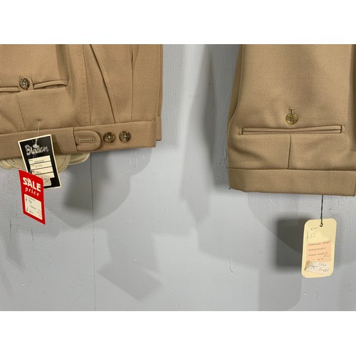 946 - 2 PAIRS OF BLADEN SMART TROUSERS 30W PRICE TAGS OF £80 & £55