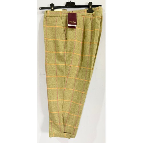 978 - 2 PAIRS OF BLADEN LADIES  TWEED BREECHES / BREEKS SIZE 16  PRICE TAGS £155