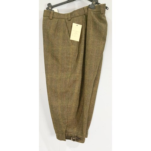 984 - 2 PAIRS OF LADIES  TWEED  BREECHES / BREEKS SIZE 18 PRICE TAGS £110 &  £84