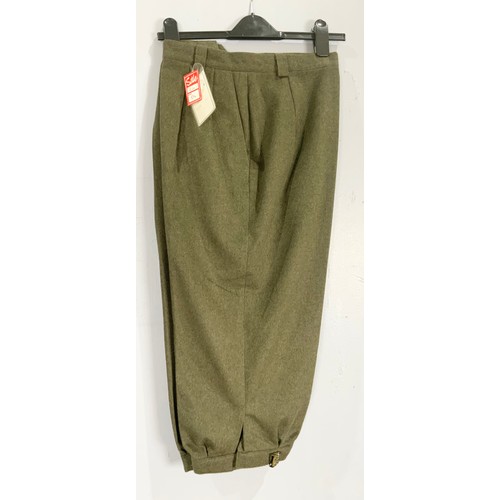 984 - 2 PAIRS OF LADIES  TWEED  BREECHES / BREEKS SIZE 18 PRICE TAGS £110 &  £84