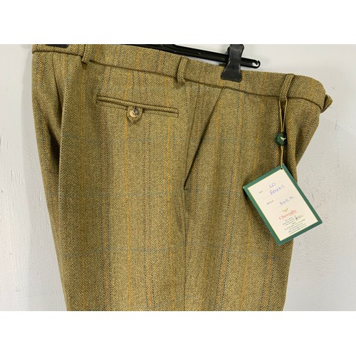 1001 - MENS  CHRYSALIS  TWEED SHOOTING BREEKS 40R PRICE TAG  £220