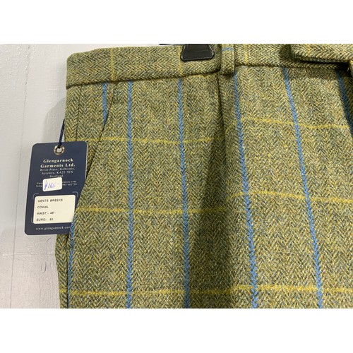 1005 - MENS  GLENGARNOCK TWEED SHOOTING BREEKS 46 PRICE TAG  £165