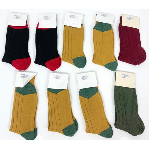 1019 - 9 PAIRS  OF HOUSE OF CHEVIOT  SOCKS  5 1/2 TO 7 1/2  £10 EACH