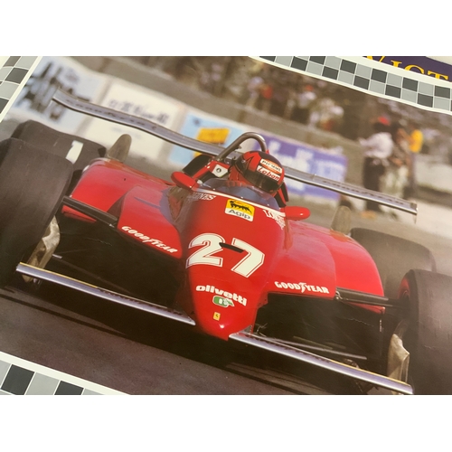 11 - VARIOUS POSTERS RELATING TO MOTOR RACING INTEREST, FORD SPORT, GOOD YEAR 350 GRAND PRIX VICTORIES, G... 