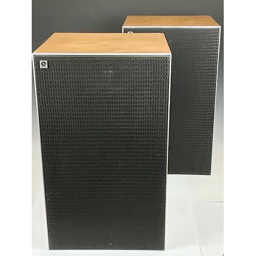 99 - PAIR OF LEAK 2060 SPEAKERS (50W EACH) APPROX. DIMS. 38cm x 33cm x 65cm