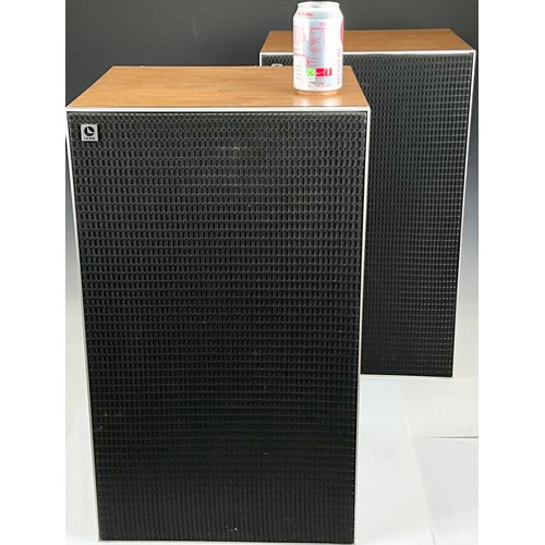 99 - PAIR OF LEAK 2060 SPEAKERS (50W EACH) APPROX. DIMS. 38cm x 33cm x 65cm