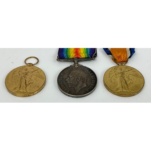 120 - WWI MEDALS, BRITISH WAR MEDAL AND VICTORY MEDAL 66975 PTE. C.A.BROWN DURH. L.I.  AND A VICTORY MEDAL... 