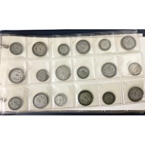 173 - QTY. MISC. COINS, MOSTLY UK PRE DECIMAL INC. ‘SILVER’, SOME LATER AND AN 1889 ‘SILVER’ DOLLAR