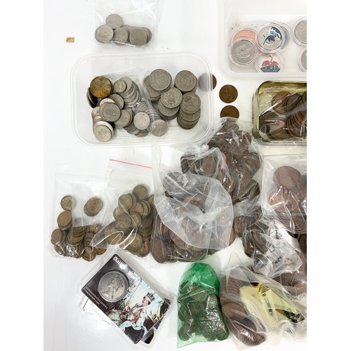 181 - COLLECTION OF PRE DECIMAL COINS, GB ETC