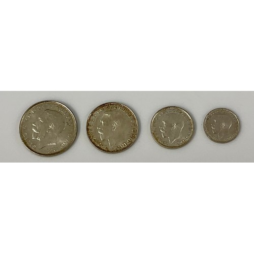 224 - 1927 GEORGE V MAUNDY SET COMPRISING 4d, 3d, 2d AND 1d