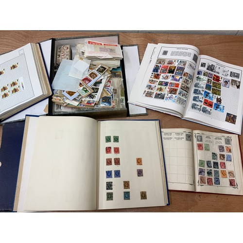 402 - EARLY GB STAMPS, IN ALBUM, VR, TO QE, PERFECTION ALBUM WITH GB & WORLD, & LIBERTY ALBUM WITH GB EARL... 