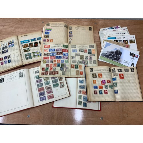 401 - MIXED LOT OF GB, COMMONWEALTH & WORLD, STAMPS IN VARIED ALBUMS, A SORTERS LOT